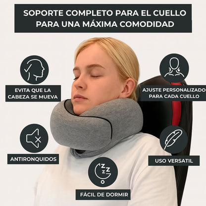 Flupf ™ Almohada De Viajes Ergonómica